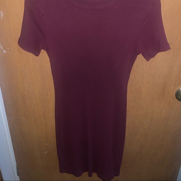 Maroon Brandy Melville Dress - Picture 2 of 5